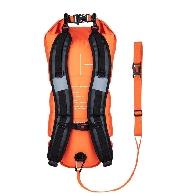 ZONE3 Recycled 2 LED Light 28L Backpackᬨ- Hi-Vis Orange