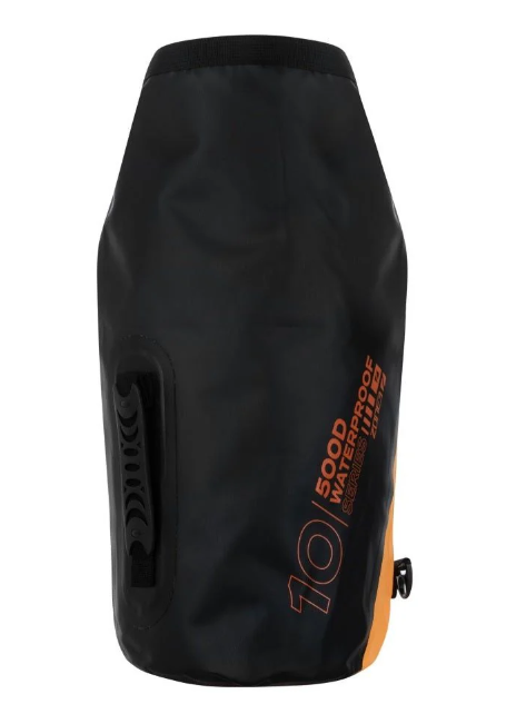 ZONE3 10L Waterproof Dry Bag - Orange/Black