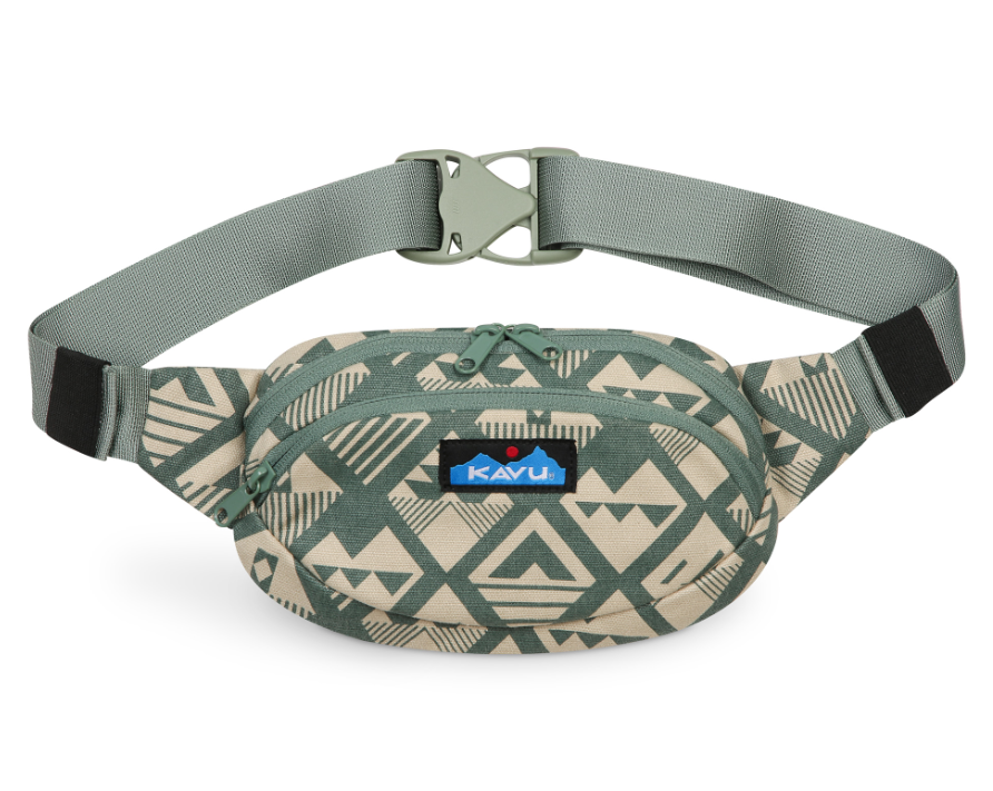 Kavu Canvas Spectator Unisex Waist Pack - Argyle Heights