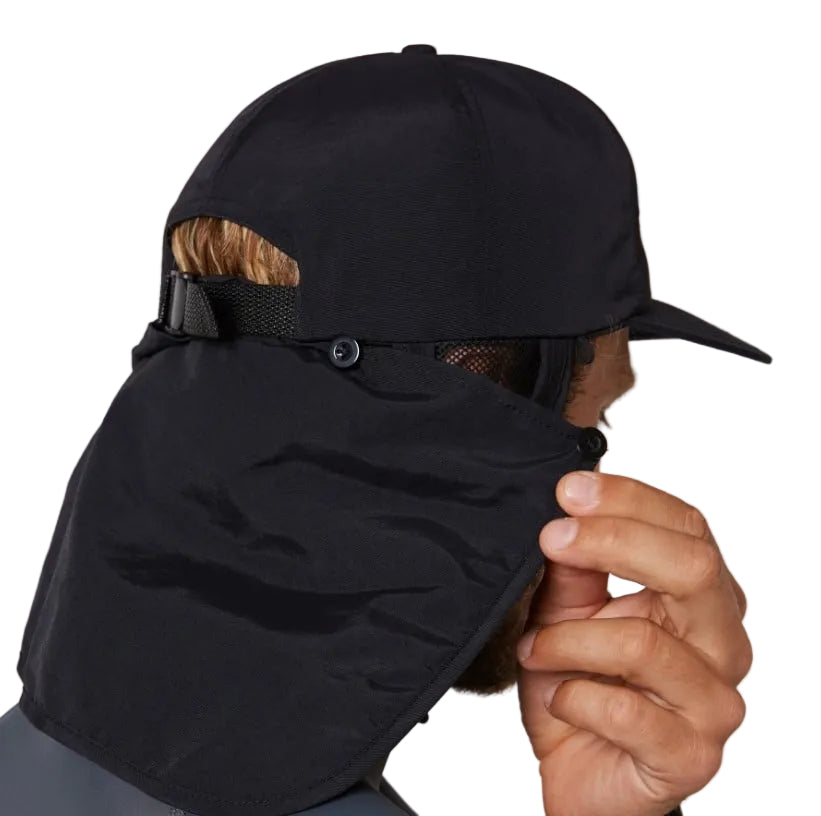 Ocean & Earth Bingin Surf Hat Soft Peak - Black