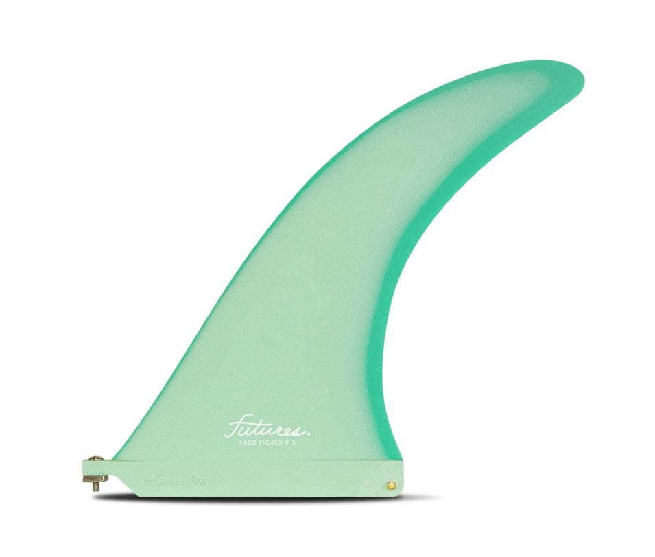 Futures Zack Flores 9.5" Single Surfboard Fin - Mint