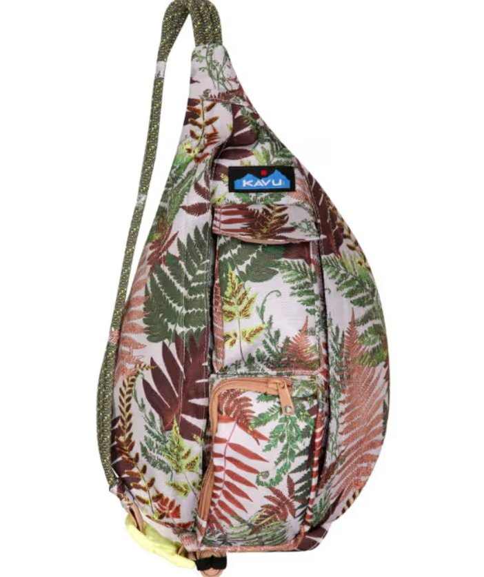 Kavu Mini Rope Unisex Bag - Ferns