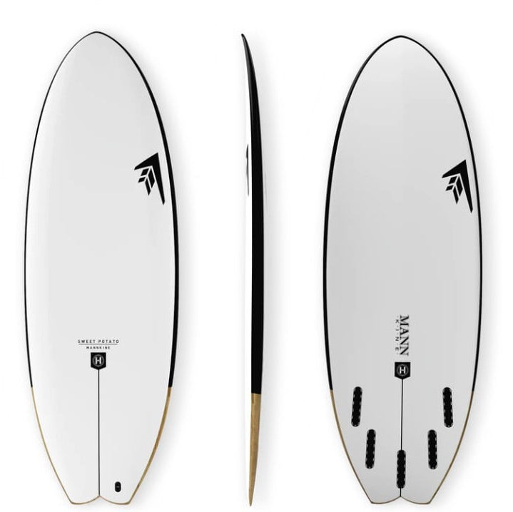 Firewire Sweet Potato Helium Surfboard - White