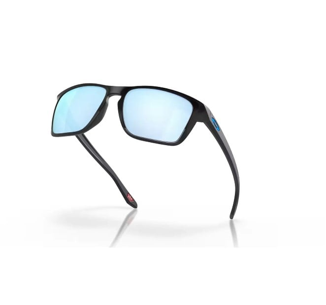 Oakley Sylas Sunglasses - Matte Black/Prizm Deep Water Polarized