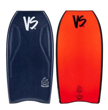 VS Ignition PE Bodyboard - Dark Blue/Fluro Red