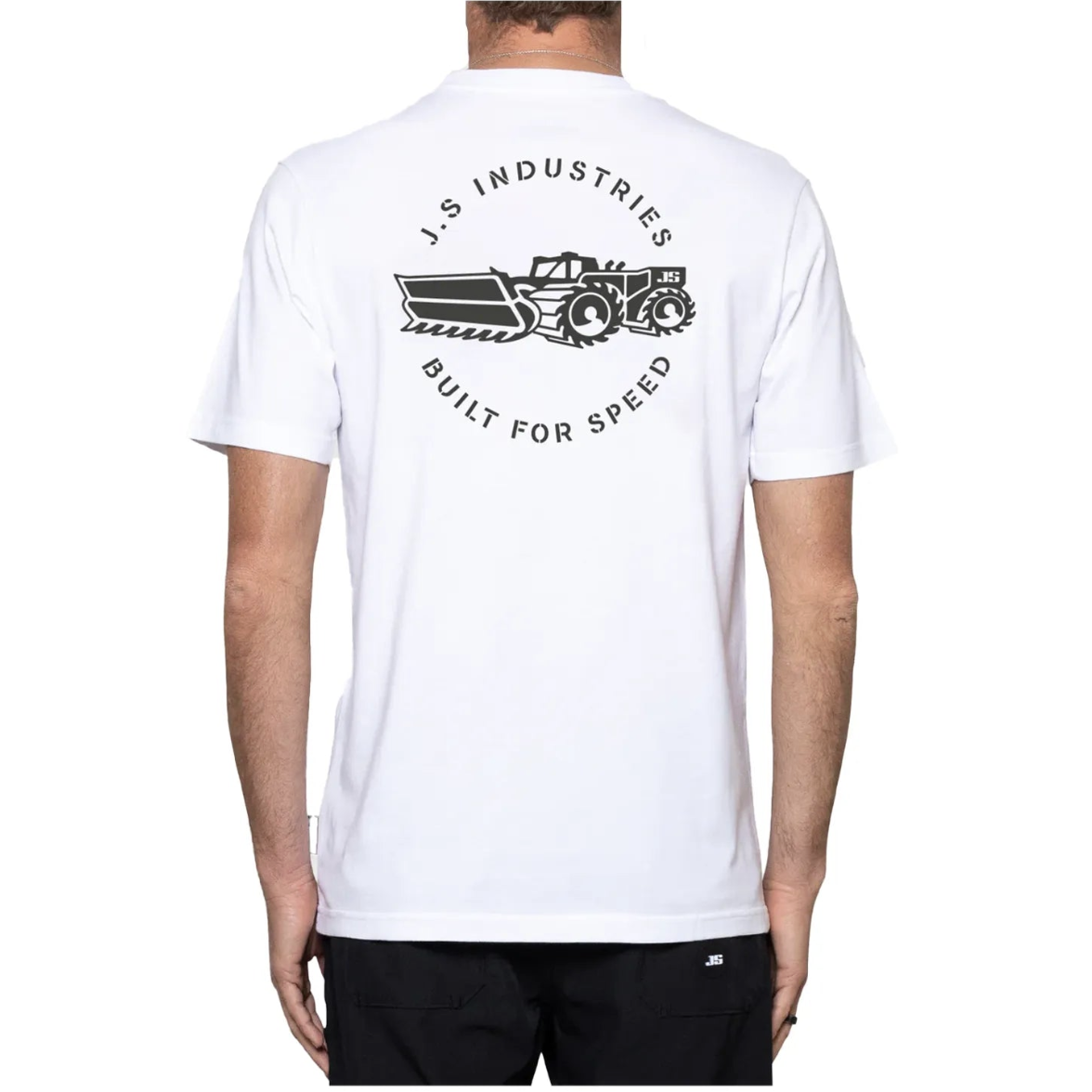 JS Baron Built for Speed Organic Tee - White