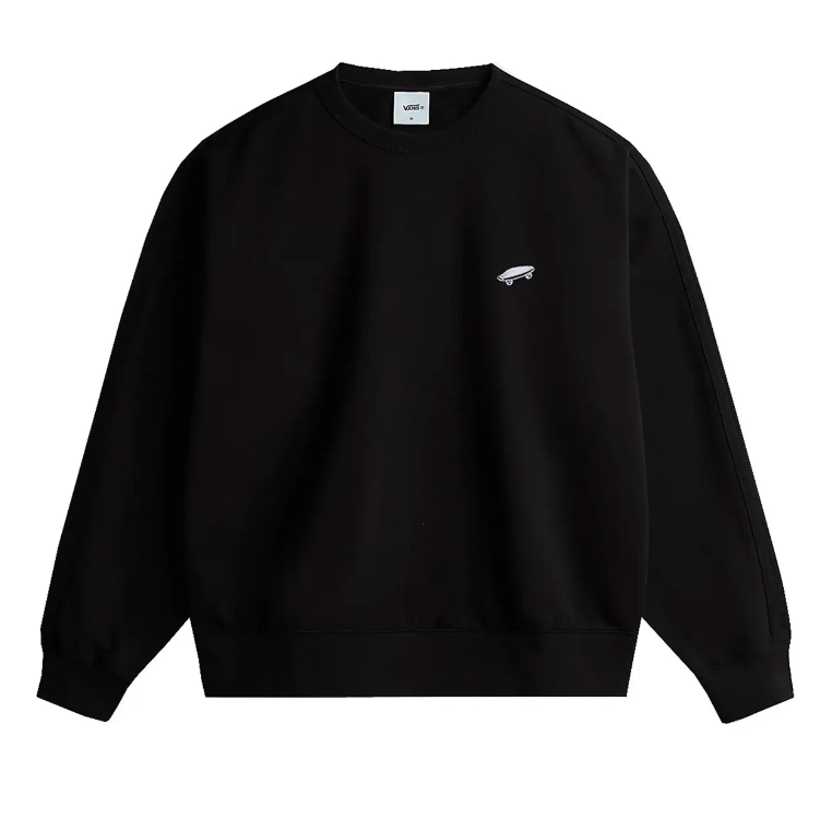 Vans Salton Loose Fit Mens Crew Sweater - Black