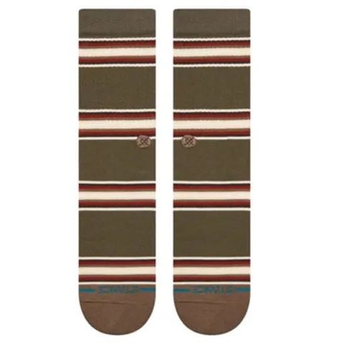 Stance Socks Hilltop Crew Socks - Dark Green