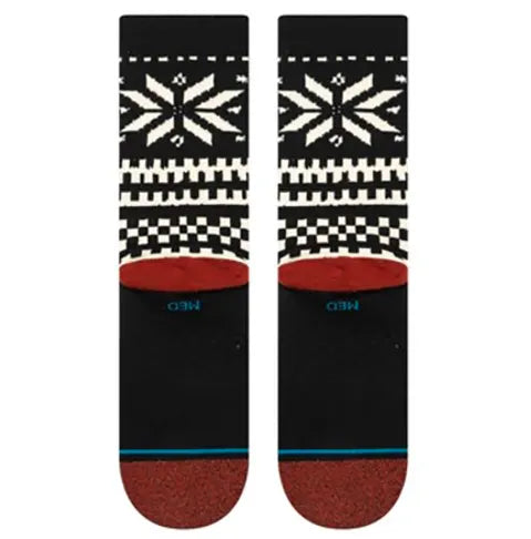 Stance Socks Flake Crew Socks - Black