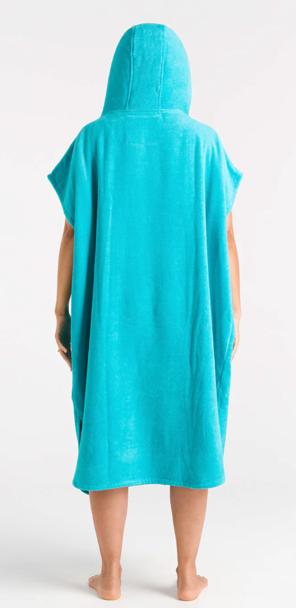 Robie Robes Original Short Sleeve Changing Towel - Ceramic Aqua
