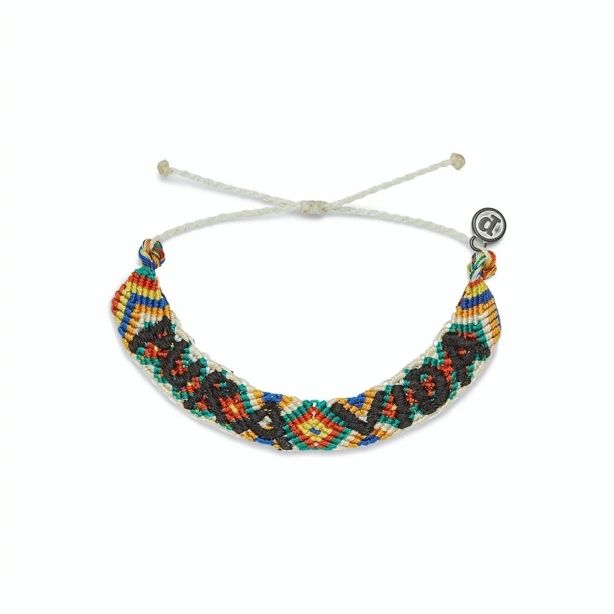 Pura Vida Flat Woven Bracelet in a Sequoia Colourway
