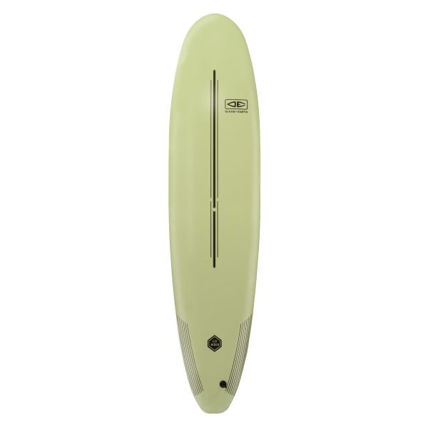 Ocean & Earth Ezi Rider 8ft Softboard - Acid Green