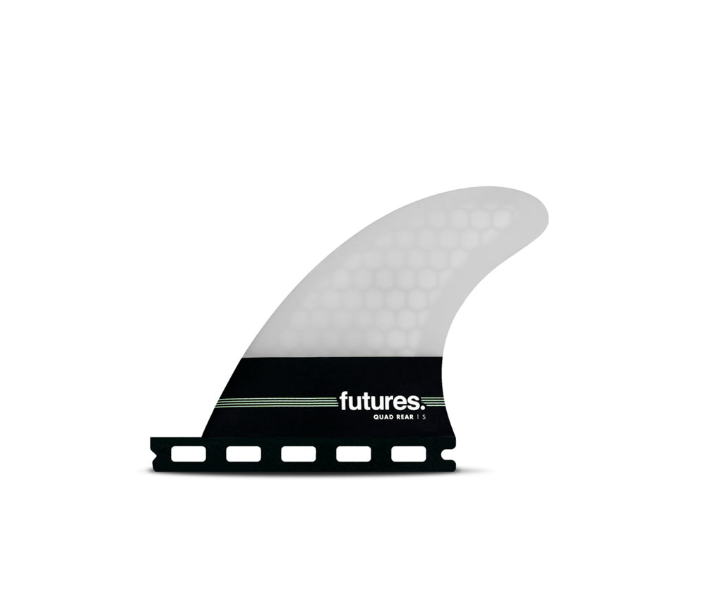 Futures QD2 Quad Rear Honeycomb Flat Fins 3.75 - Small