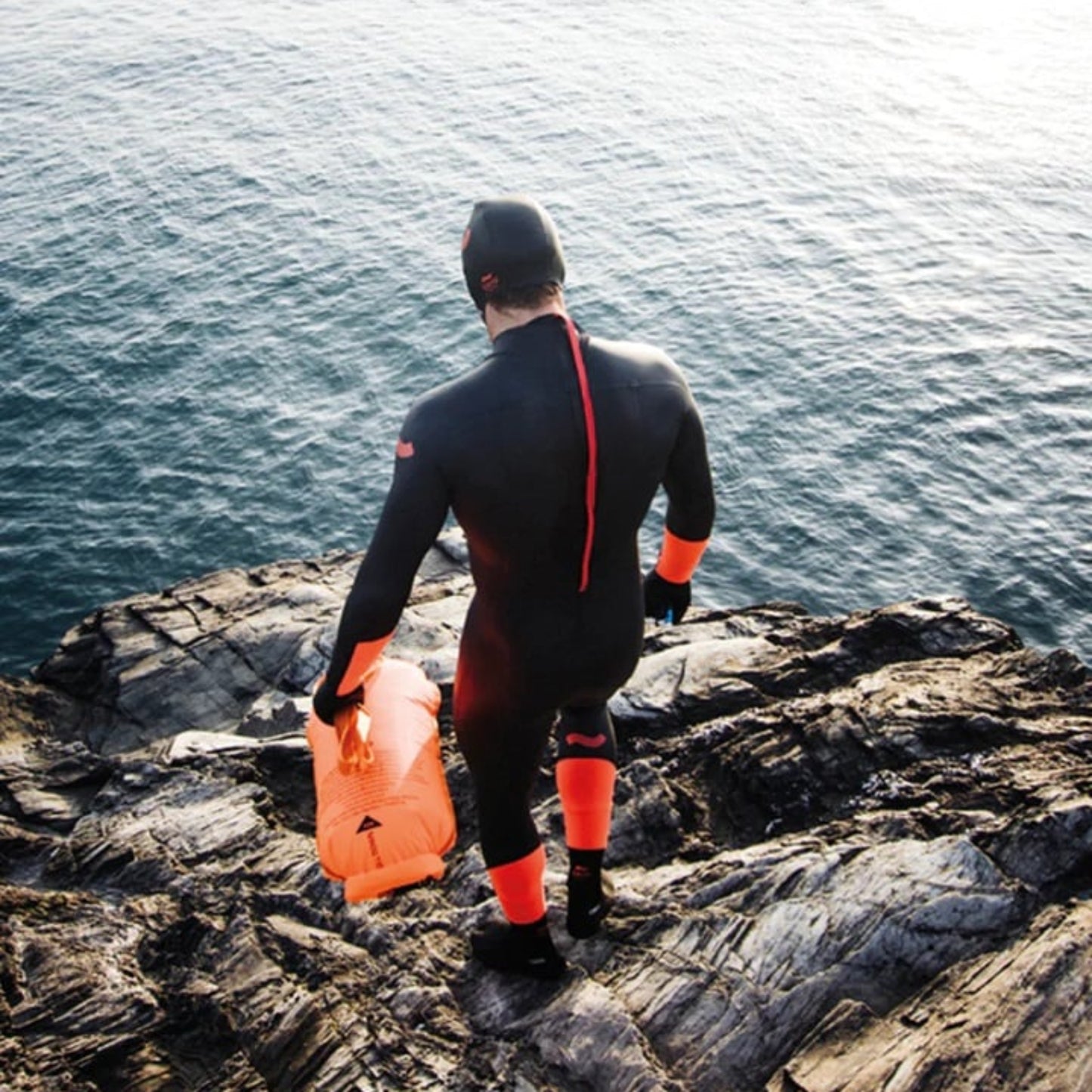 C-Skins Swim Research 28L Buoy / Dry Bag - Orange