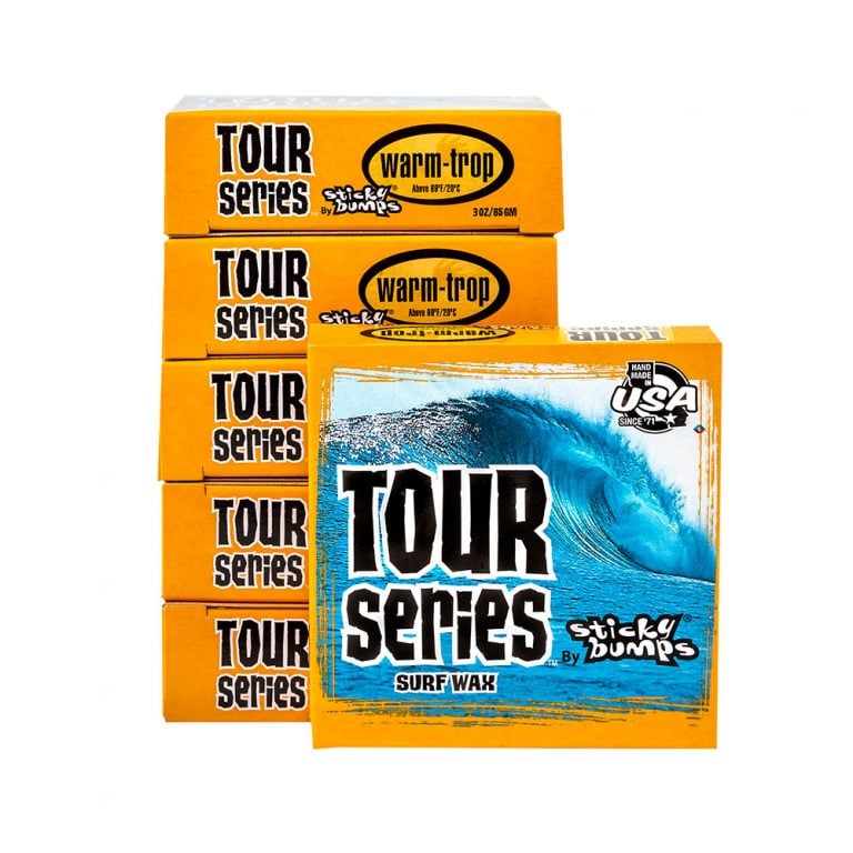 Sticky Bumps Tour Surf Wax - Warm/Tropical - Full View
