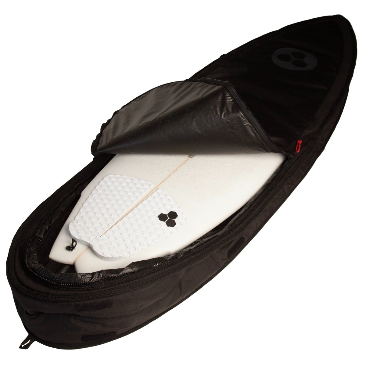 Channel Island Traveler Single/Double Hybrid Board Bag - Black