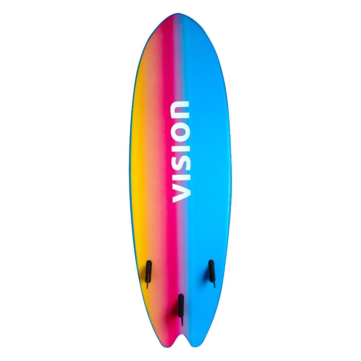 Vision Ignite Soft Fish 6ft 2" Surfboard - Blue/Psychedelic