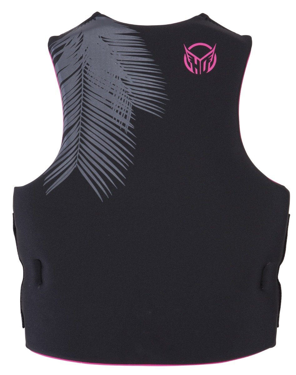 HO Pursuit Harmonised Womens Vest - Black/Pink - Back