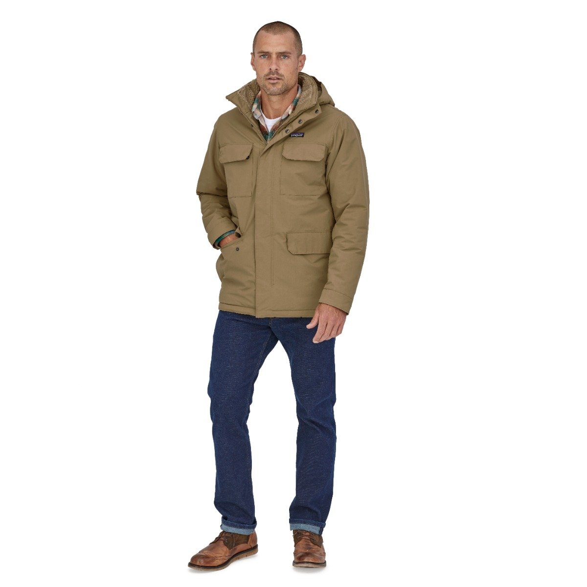Patagonia Isthmus Men's Parka - Classic Tan