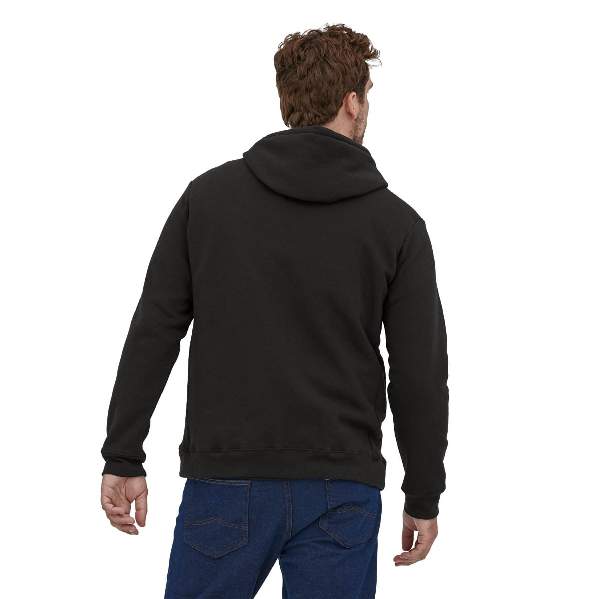 Patagonia Mens P-6 Logo Uprisal Hoody - Black