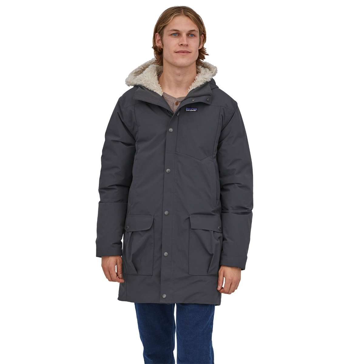 Patagonia Downdrift Men's Parka Coat - Ink Black