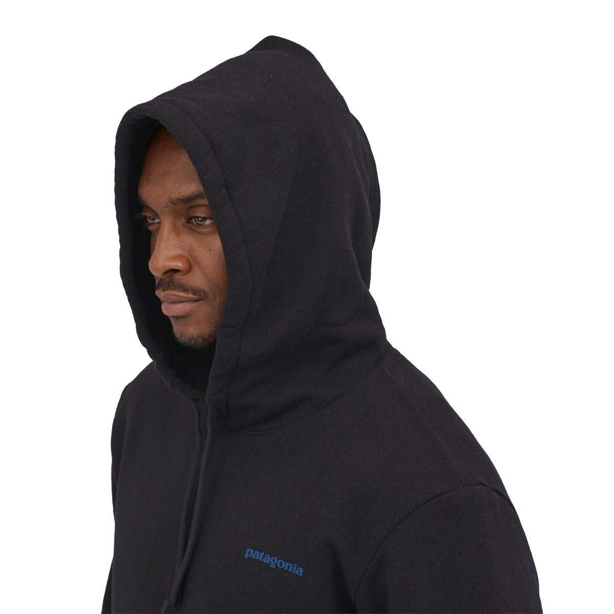 Patagonia Boardshort Logo Unisex Uprisal Hoody - Ink Black