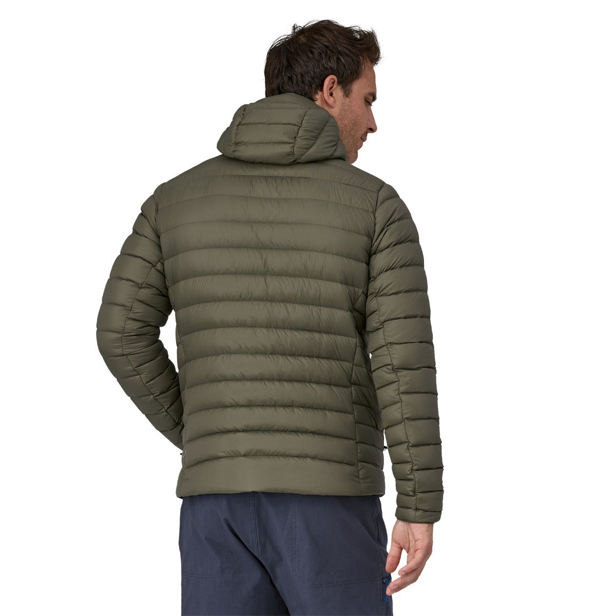Patagonia Men's Down Sweater Hoody - Pine Needle Green