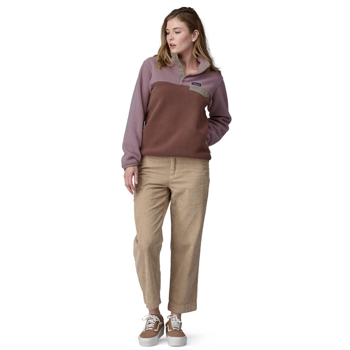 Patagonia Light Weight Synchilla Snap-T Women's Pull Over - Dulse Malve