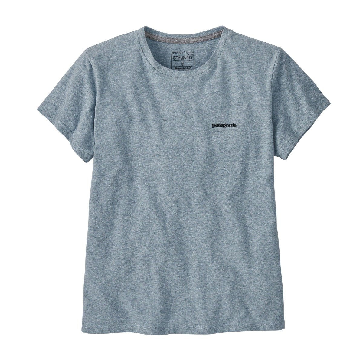 Patagonia P-6 Logo Women's Responsibili-Tee - Thermal Blue