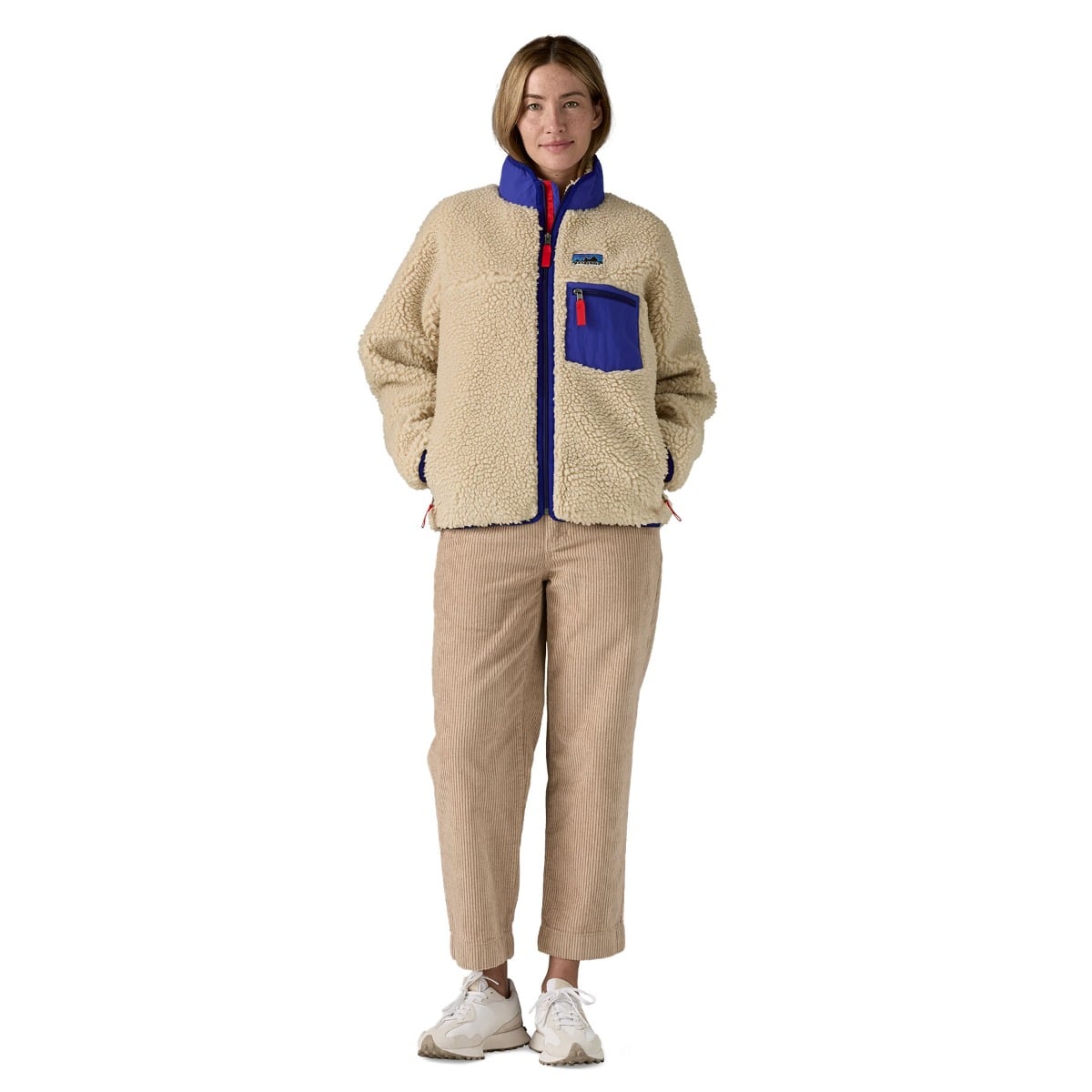 Patagonia Womens Classic Retro-X Jacket - Dark Natural