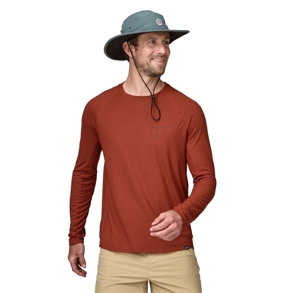 Patagonia Capilene Cool Trail Men's Graphic Long-Sleeved Shirt - FMMR