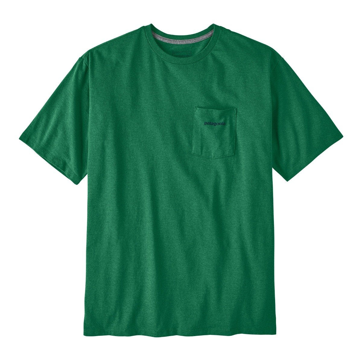 Patagonia Men's Boardshort Logo Pocket Responsibili-Tee - Gather Green