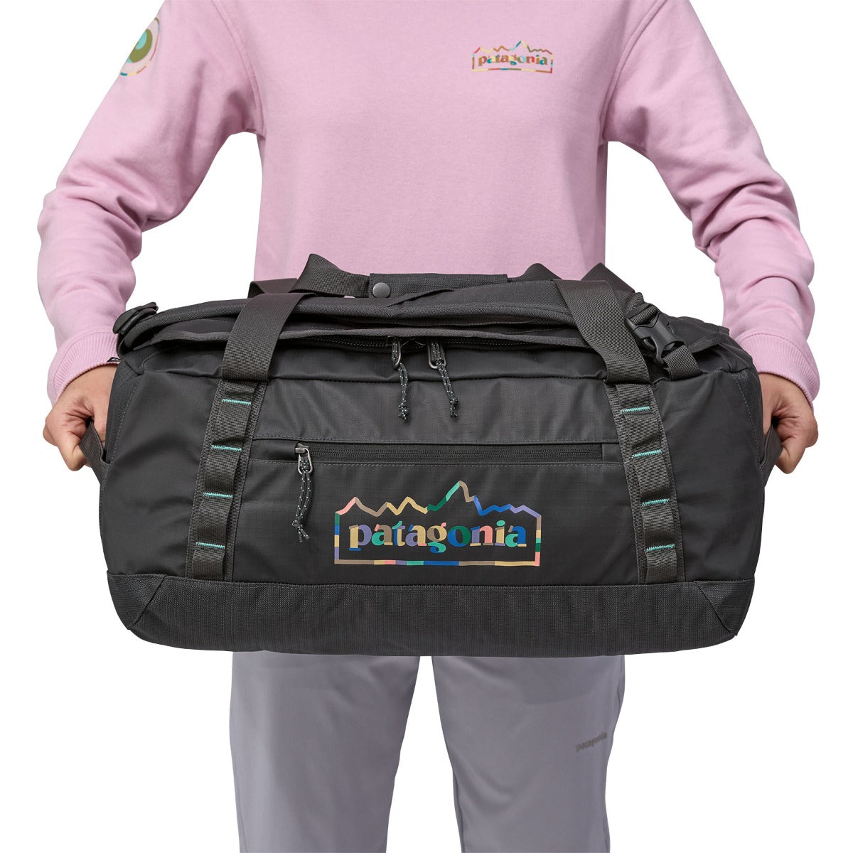 Patagonia Black Hole 40L Duffel Bag - Unity Fitz/Ink Black