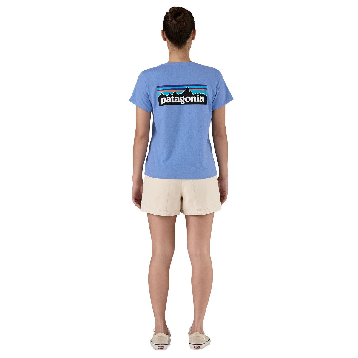 Patagonia P-6 Logo Women's Responsibili-Tee - Abundant Blue