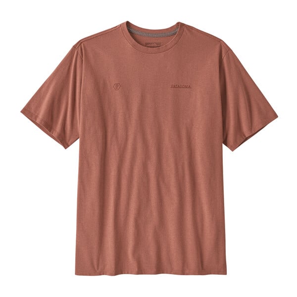 Patagonia Forge Mark Men's Responsibili-Tee - Sienna Clay