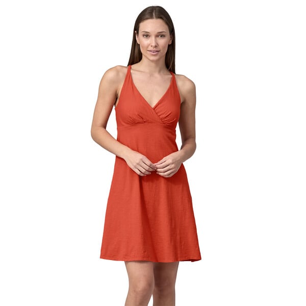 Patagonia Amber Dawn Women's Dress - Pimento Red
