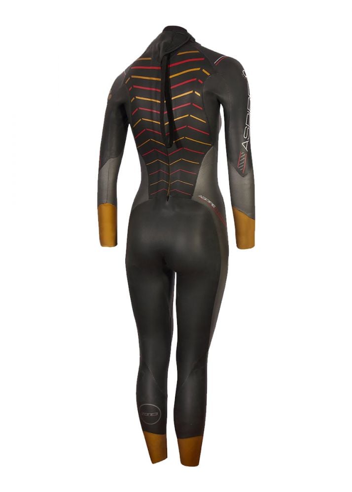 Zone3 Aspire Thermal Womens Open Water Swim Wetsuit - 2021 - Back