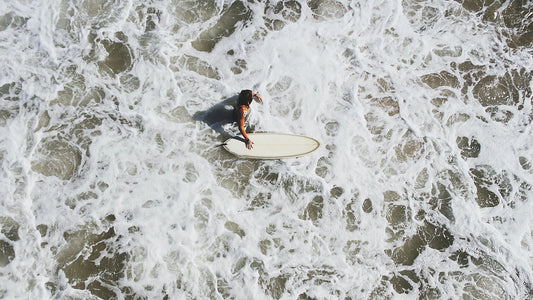 Amazing Surfing Footage Shot on A GoPro Drone