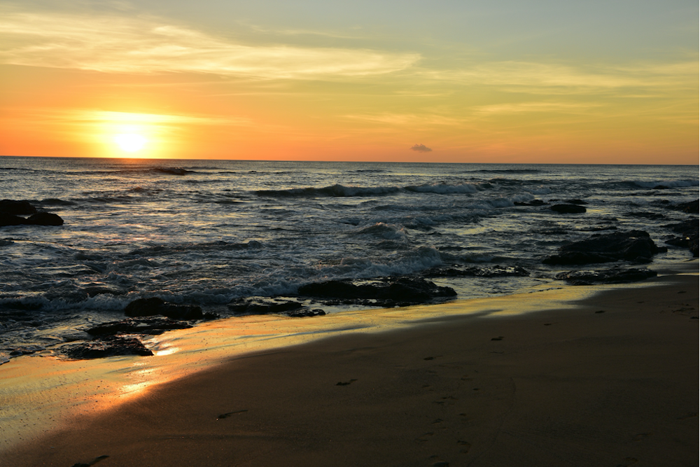 A beach break