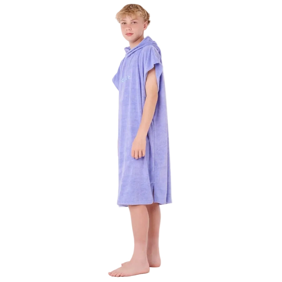 Rip Curl Brand Boy's Hooded Towel - Bright Blue