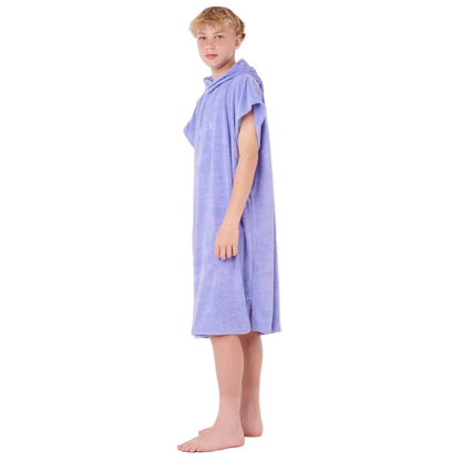Rip Curl Brand Boy's Hooded Towel - Bright Blue