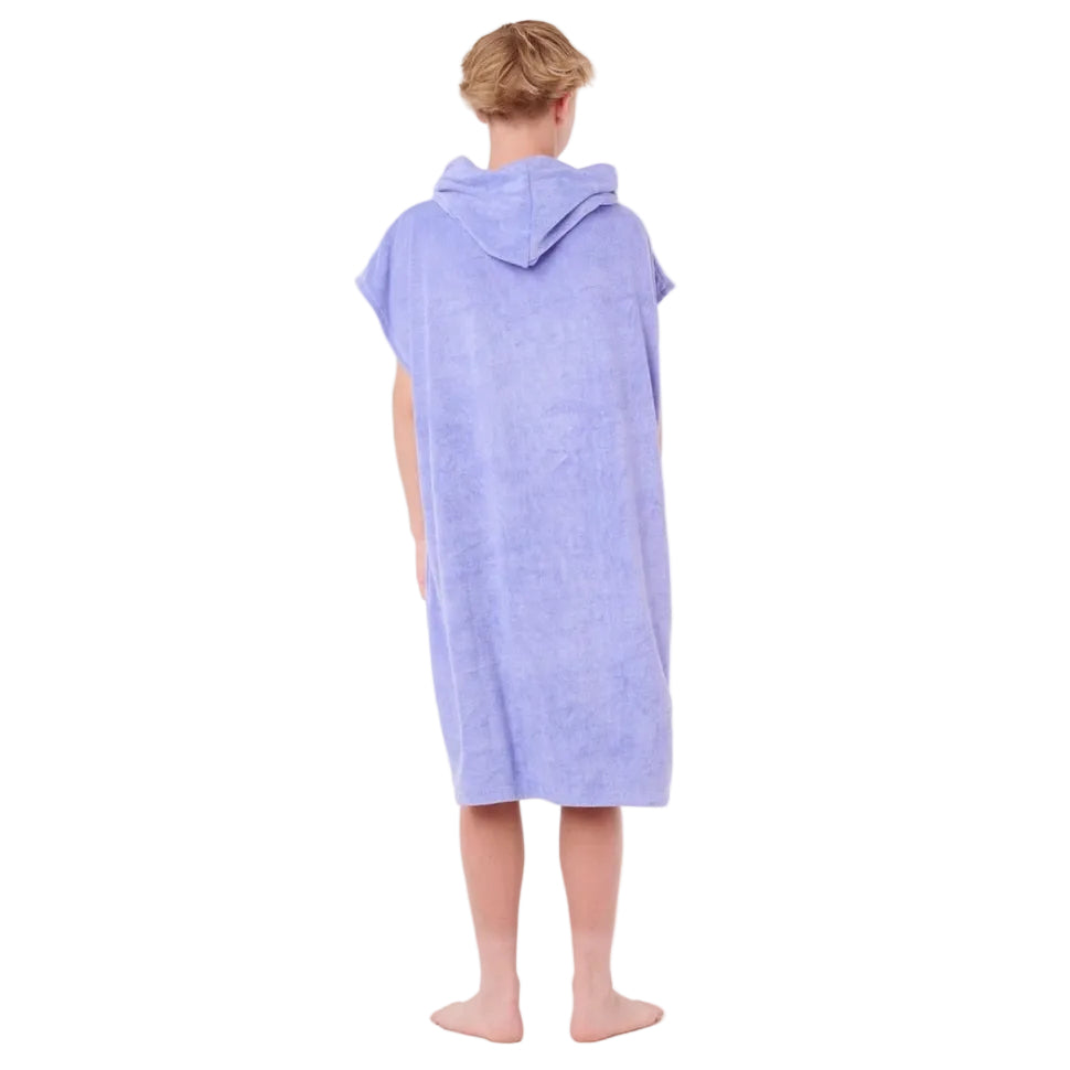 Rip Curl Brand Boy's Hooded Towel - Bright Blue