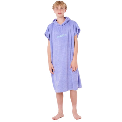 Rip Curl Brand Boy's Hooded Towel - Bright Blue