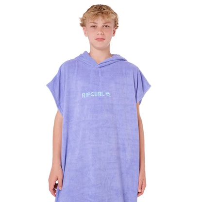 Rip Curl Brand Boy's Hooded Towel - Bright Blue