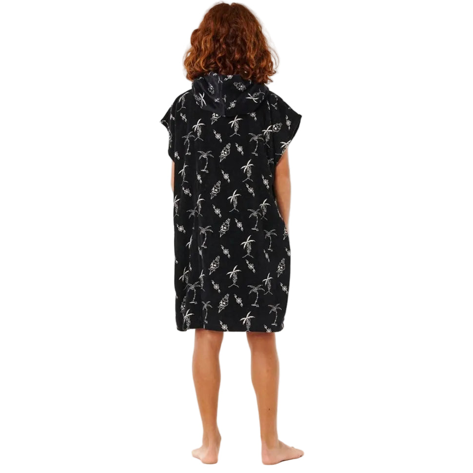 Rip Curl Boy's Mixed Hooded Towel - Black