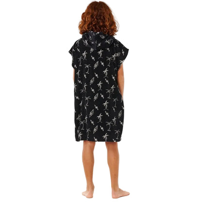 Rip Curl Boy's Mixed Hooded Towel - Black