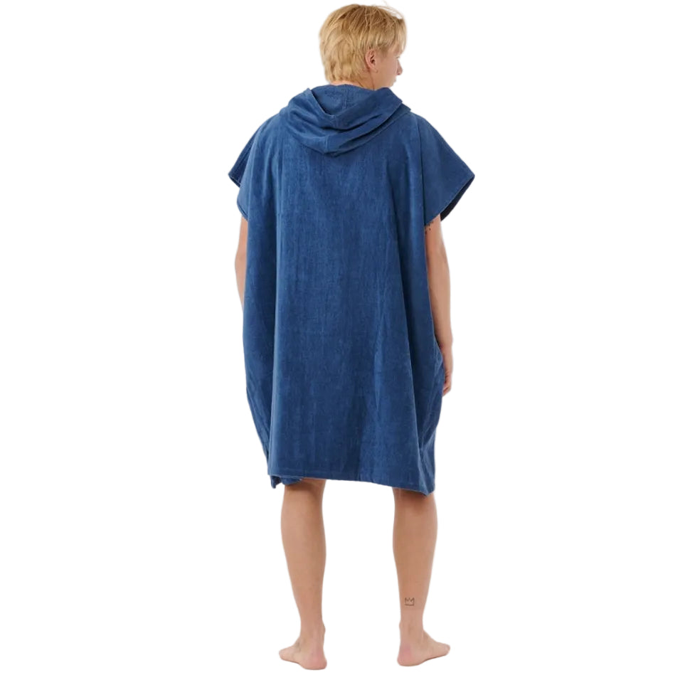 Rip Curl Logo Hooded Changing Towel - Navy