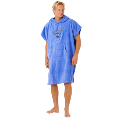Rip Curl Logo Hooded Towel - Blue Haze