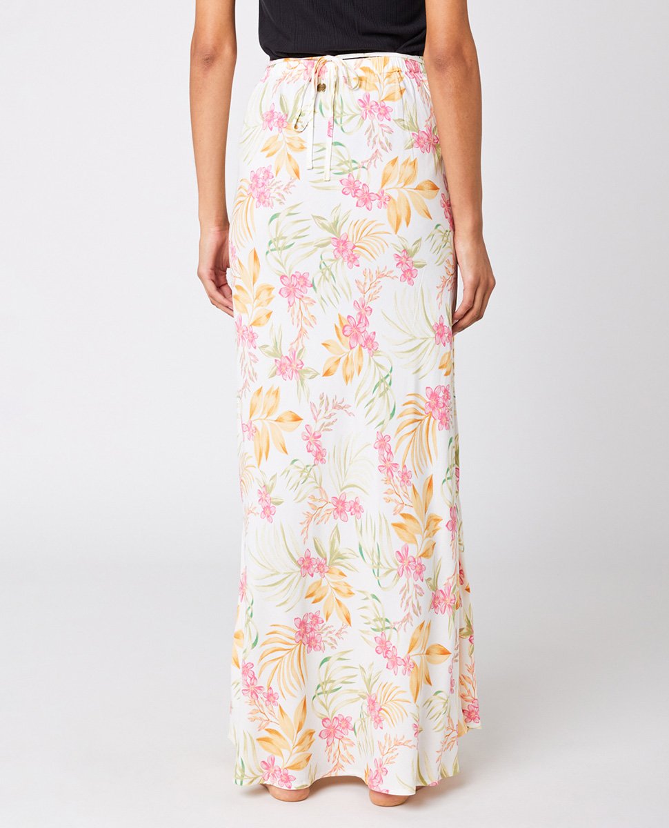 Rip Curl Sun Dance Maxi Skirt - White