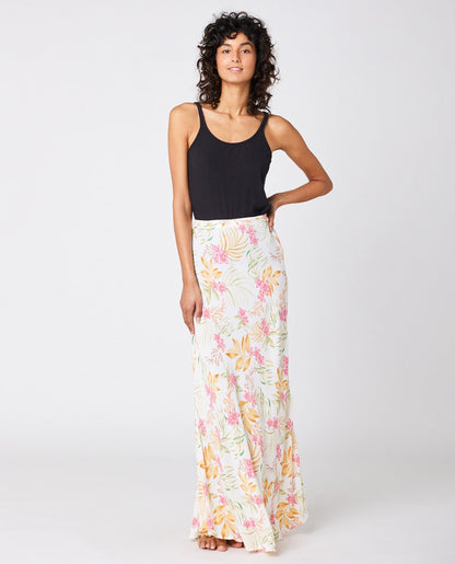 Rip Curl Sun Dance Maxi Skirt - White